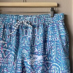 MAUI AND SONS Shark Print Swim Trunks
